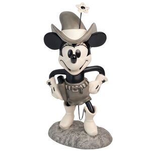WDCC "Two Gun Mickey" Minnie Mouse "Cutest Li'l Cowgirl" with Box & COA RARE!